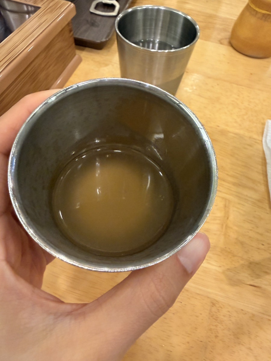 메밀물막국수